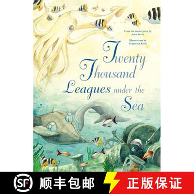 【3-4周达】Twenty Thousand Leagues Under the Sea : From the Masterpiece by Jules Verne [9788854418318]