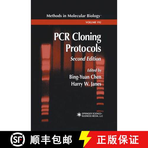 【3-4周达】PCR Cloning Protocols (Second Edition 2002) [9781617372810]
