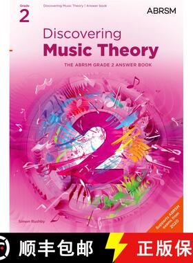 【3-4周达】Discovering Music Theory, The ABRSM Grade 2 Answer Book: Main (Theory workbooks (ABRSM)) [9781786013514]