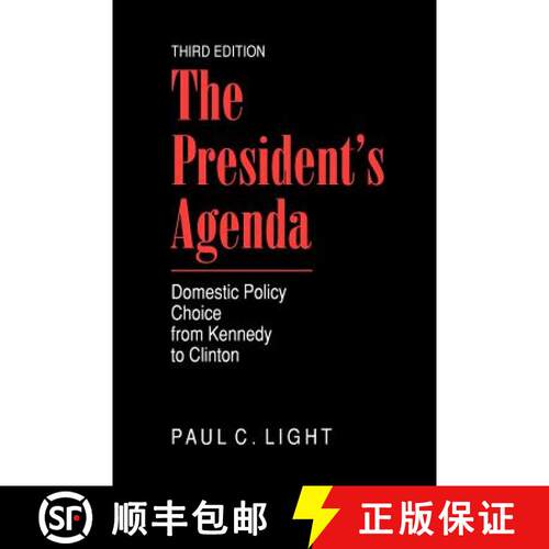 【3-4周达】The President's Agenda: Domestic Policy Choice from Kennedy to Clinton [9780801860669]