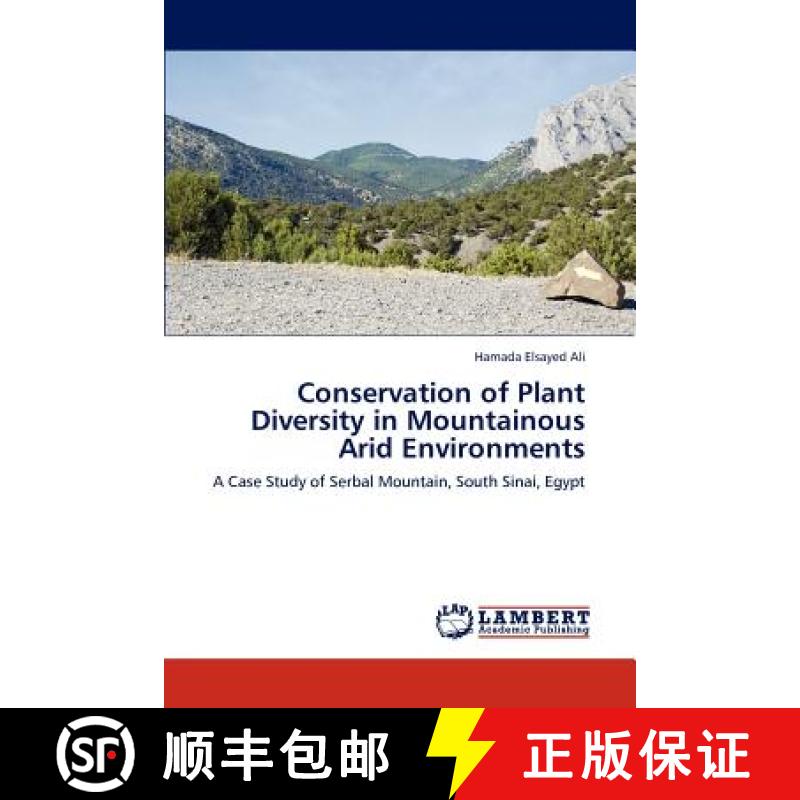 预订 Conservation of Plant Diversity in Mountainous Arid Environments [9783848428137]