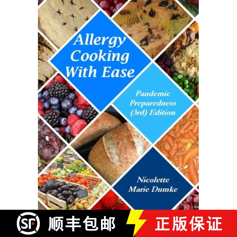 【3-4周达】Allergy Cooking With Ease: Pandemic Preparedness (3rd) Edition [9781887624268]