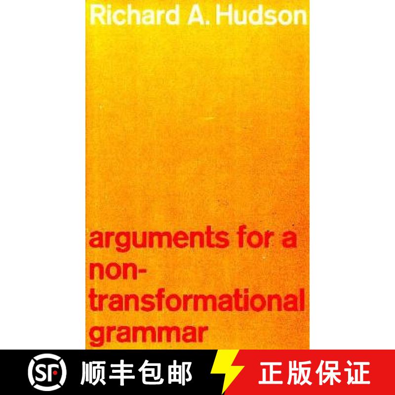 预订 Arguments for a Non-Transformational Grammar [9780226357997]
