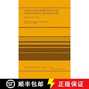 Arch 9789027726940 Topics Festschrift Micrometeorology. 4周达 Dyer for