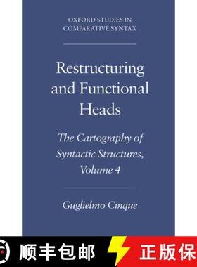 【3-4周达】Restructuring and Functional Heads: The Cartography of Syntactic Structures Volume 4 - Res... [9780195179545]
