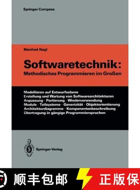 【3-4周达】Softwaretechnik: Methodisches Programmieren Im Großen [9783642956256]