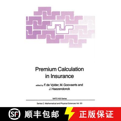 【3-4周达】Premium Calculation in Insurance [9789027717320]