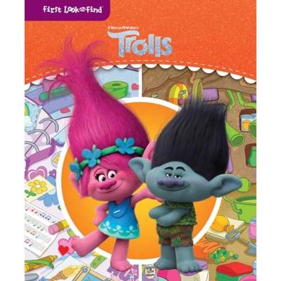 【4周达】DreamWorks Trolls: First Look and Find [9781649960283]