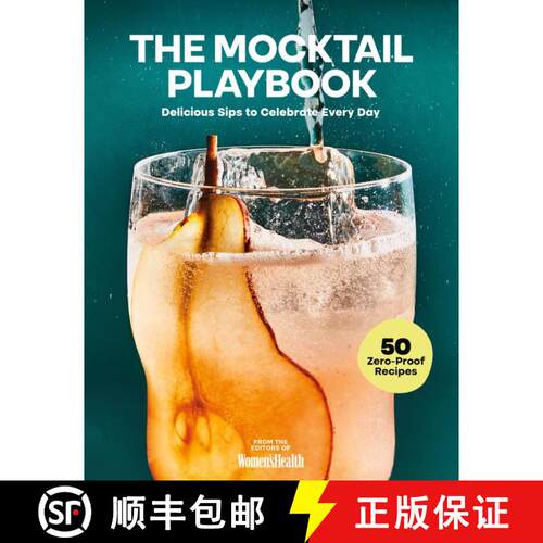 【3-4周达】精装 The Mocktail Playbook: Delicious Sips to Celebrate Every Day [9781958395707]