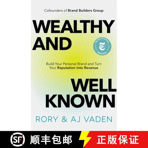 【3-4周达】精装 有钱又有名 Wealthy and Well-Known: Build Your Personal Brand and Turn Your Reputation... [9781637634424]