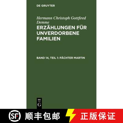 预订 Pächter Martin, Teil 1 [9783111223674]