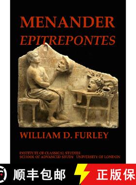 【3-4周达】Menander 'epitrepontes' (Bics Supplement 106), Volume 106 [9781905670253]