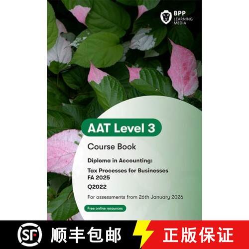 【3-4周达】AAT Tax Processes for Businesses: Course Book [9781035530106]