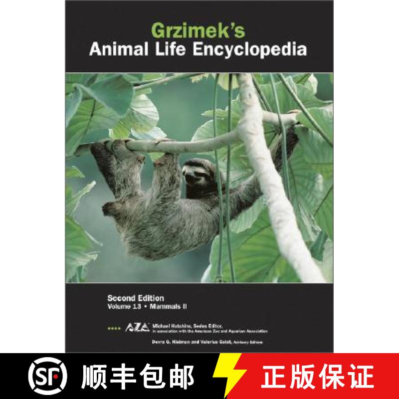 预订 Grzimek's Animal Life Encyclopedia, Volume 13: Mammals II (Edition: 2) (Edition: 2) (Edition: 2)... [9780787657895]