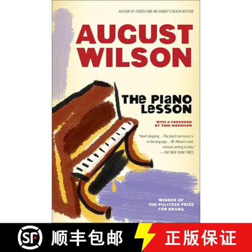 【3-4周达】精装 The Piano Lesson [9780613033237]