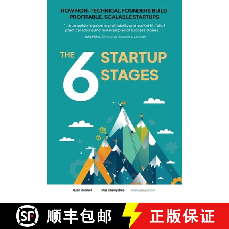 【2-3周达】The 6 Startup Stages: How Non-technical Founders Create Scalable, Profitable Companies [9798991554015]