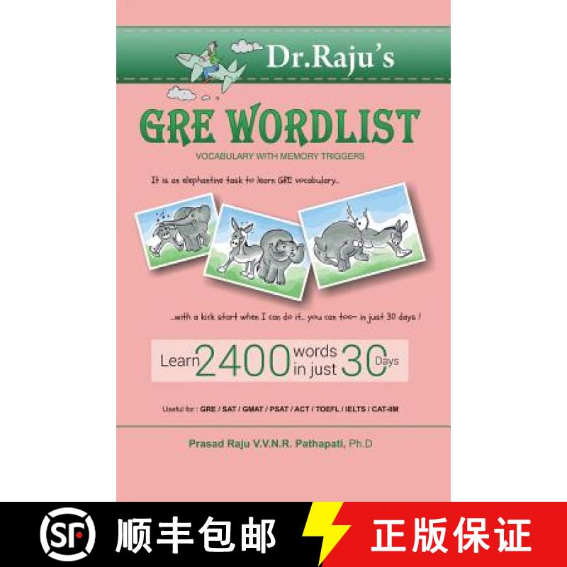 【3-4周达】GRE Word List: Vocabulary with Memory Triggers: GRE Word List [9781482837032]
