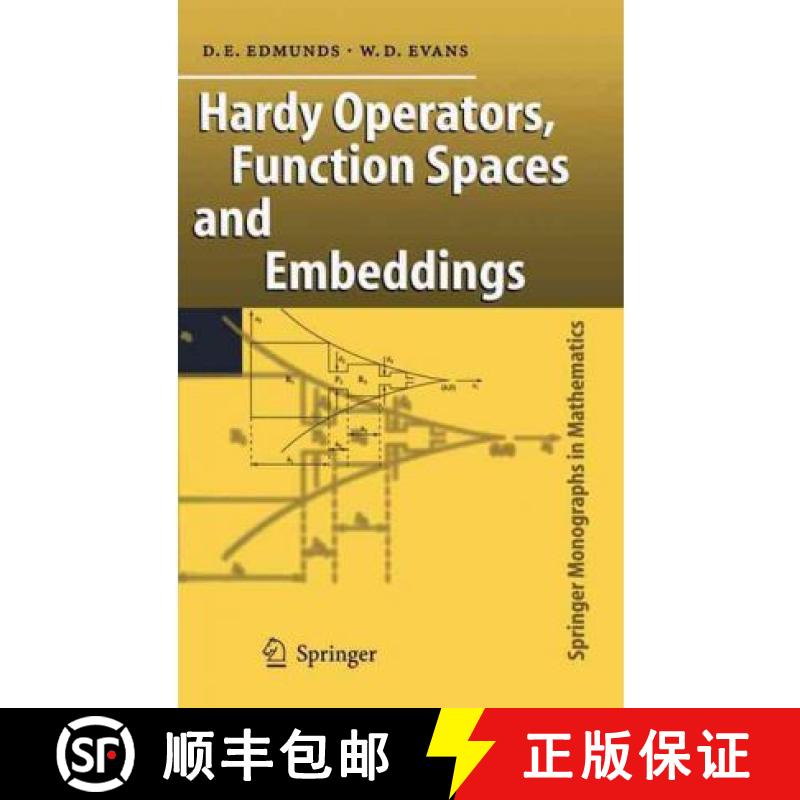 【3-4周达】Hardy Operators, Function Spaces and Embeddings [9783540219729]