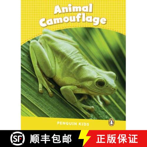 【3-4周达】Penguin Kids 6 Animal Camouflage Reader CLIL [9781408288481]