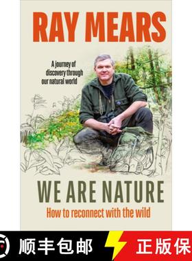 【3-4周达】We Are Nature : How to reconnect with the wild [9781529107982]
