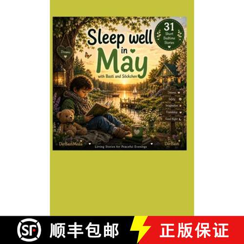 【3-4周达】Sleep as well in May: Bedtimestories with Basti and Söckchen [9783692490465]