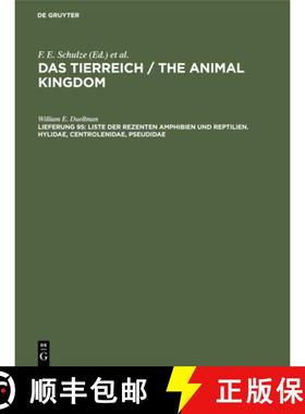 【3-4周达】Liste der rezenten Amphibien und Reptilien. Hylidae, Centrolenidae, Pseudidae [9783112420331]