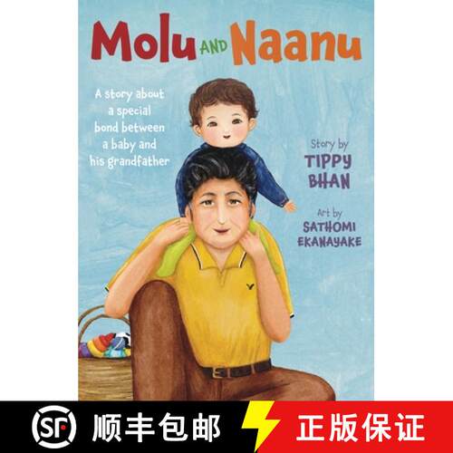 【3-4周达】精装 Molu and Naanu: A story about a special bond between a baby and his grandfather [9798886796070]