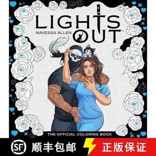 【3-4周达】Lights Out: The Official Coloring Book: Page-Turning Scenes (and a Few Cat Cameos) from Na... [9798337404547]