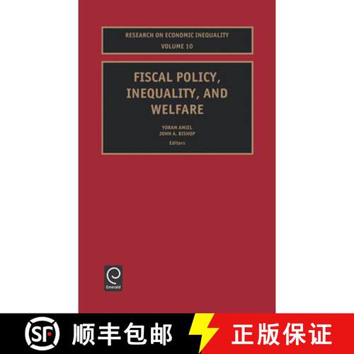 【3-4周达】精装 Fiscal Policy, Inequality and Welfare [9780762310241]