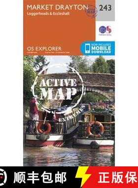 【3-4周达】Market Drayton, Loggerheads and Eccleshall [9780319471159]