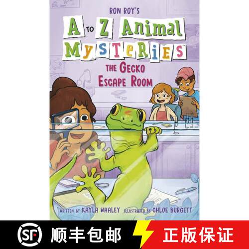 【3-4周达】精装 A to Z Animal Mysteries #7: The Gecko Escape Room [9798217030897]