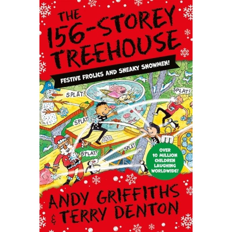 【4周达】The 156-Storey Treehouse: Festive Frolics and Sneaky Snowmen![9781529088595]-封面