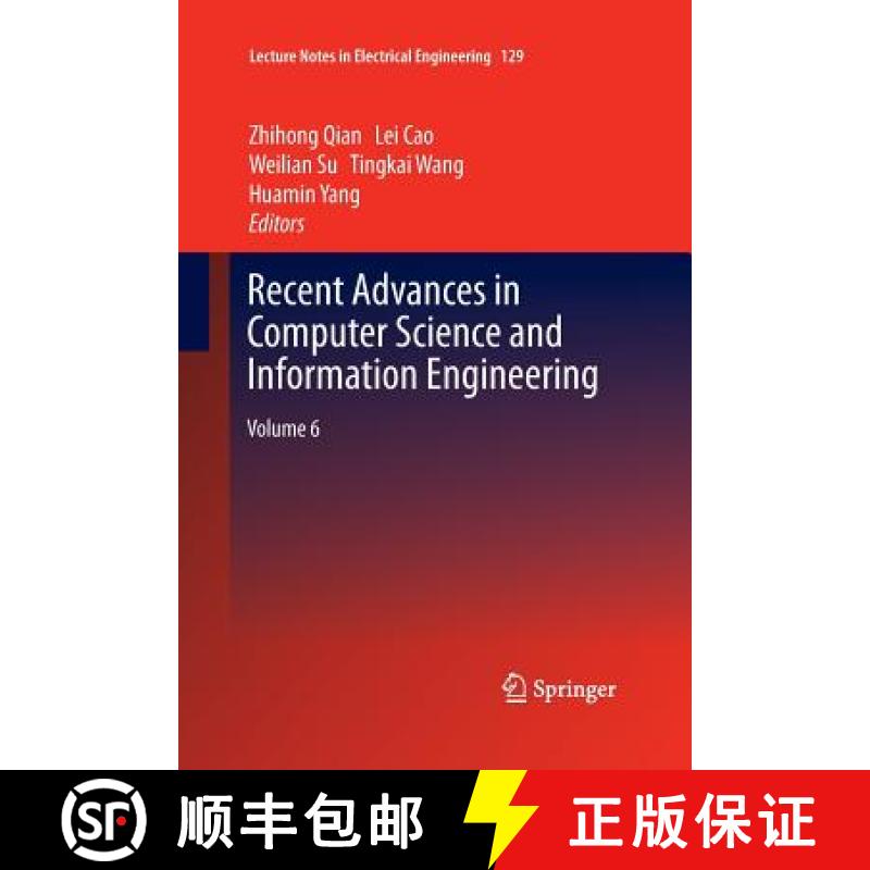 【3-4周达】Recent Advances in Computer Science and Information Engineering : Volume 6 [9783662508961]