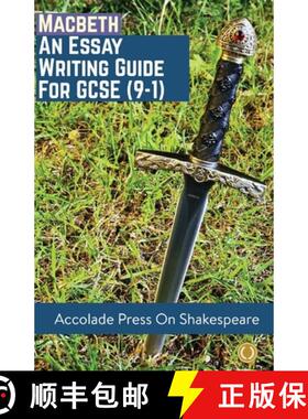 【3-4周达】Macbeth: Essay Writing Guide for GCSE (9-1) [9781916373518]