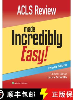 预订 ACLS Review Made Incredibly Easy [9781975218409]