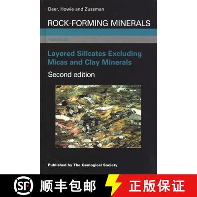 预订 Rock-Forming Minerals, Volume 3B: Layered Silicates Excluding Micas and Clay Minerals (Edition: ... [9781862392595]