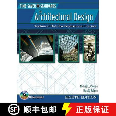 【3-4周达】Time-Saver Standards for Architectural Design: Technical Data for Professional Practice [W... [9780071432054]