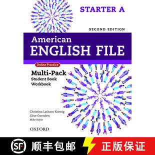 【3-4周达】American English File 2e Starter a Multipack 2019 [9780194796392]