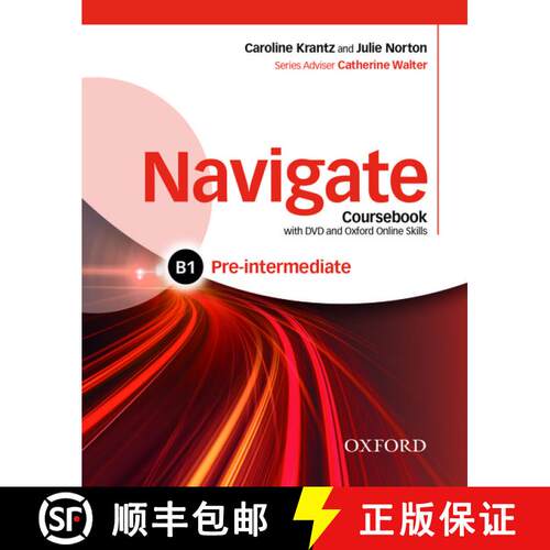 【3-4周达】Navigate: Pre-Intermediate B1: Coursebook, e-book and Oxford Online Skills Program [9780194566506]