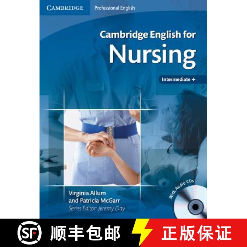 Cambridge English for Nursing Intermediate Plus Student's Book with Audio CDs (2) [With 2 CDs] [9780521715409]