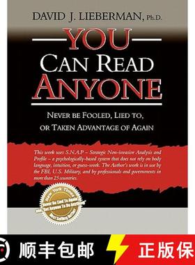 预订 You Can Read Anyone: Never Be Fooled, Lied to, or Taken Advantage of Again [9781608321292]