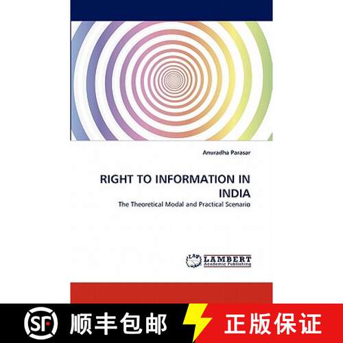 预订 Right to Information in India [9783844329070]