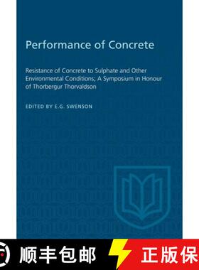 【3-4周达】Performance of Concrete : Resistance of Concrete to Sulphate and Other Environmental Condi... [9781487573614]