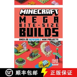 Mini Mega Size Minecraft Projects Incredible 9780593972397 4周達 Over Bite Builds