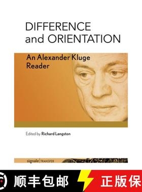 【3-4周达】Difference and Orientation: An Alexander Kluge Reader [9781501739217]
