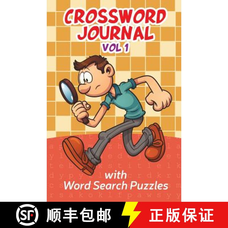 【3-4周达】Crossword Journal Vol 1 with Word Search Puzzles [9781682609903]