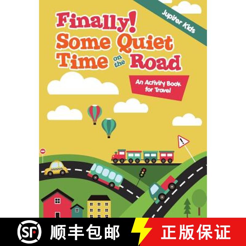 【3-4周达】Finally! Some Quiet Time on the Road : An Activity Book for Travel [9781541932555]