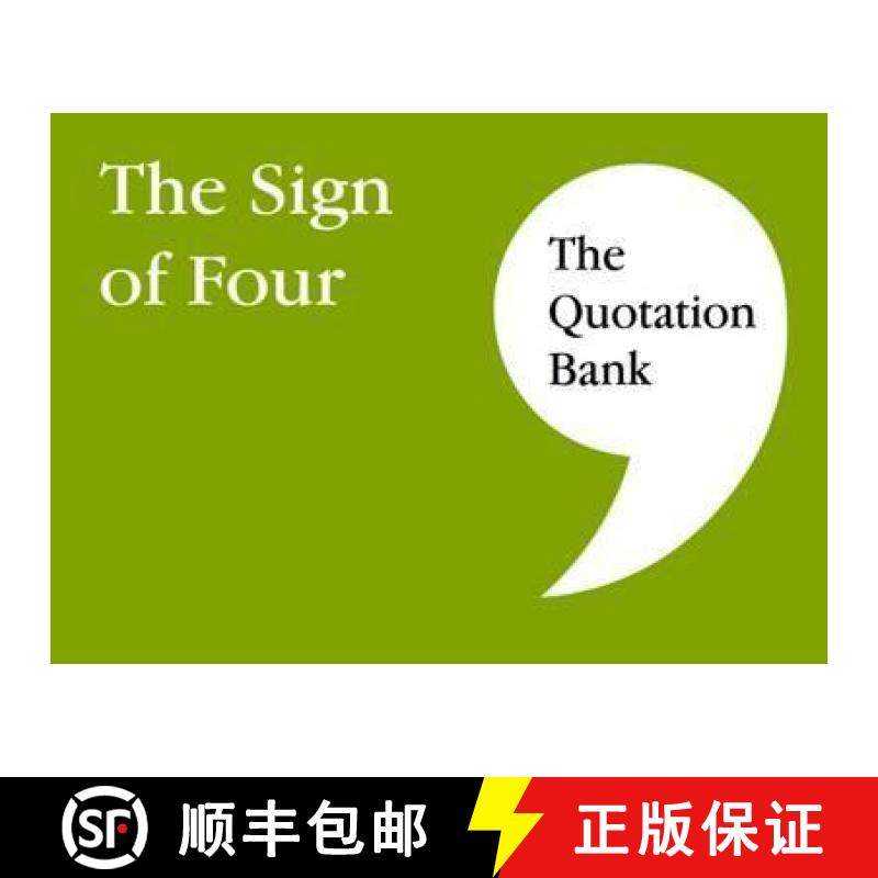 【3-4周达】Quotation Bank: The Sign of Four GCSE Revision and Study Guide for English Literature 9-1 [9780995608665]