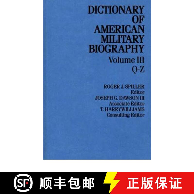 预订 Dict Amer Militaary Biog V3 [9780313243998]