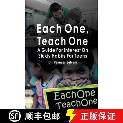【3-4周达】Each one, teach one: A guide for interest on study habits for teens [9789386690135]